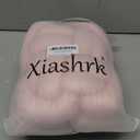 Xiashrk Knot Pillow Ball, 12" Soft Decorative Throw Pillows for Couch Bed, Gray Pink Knotted Plush Throw Pillow Handmade Square Cushion Home Couch Decor Pillows for Living Room