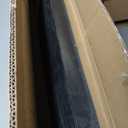 VEVOR 1.2" Rise Cuttable Threshold Ramp for Doorways, 35.4" Wide Natural Rubber Wheelchair Ramp, Non-Slip Solid Rubber Ramp with Double-Sided Tape for Doorways, Driveways, Bathroom, Smooth Tile
