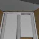 TUTOTAK Tall Round Side Table, Small End Table, Beside Table, Drink Table, Pedestal Side Table, livingroom, White TB01BW065