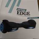 Gotrax Edge Hoverboard with 6.5" LED Wheels & Headlight, Max 5km Range & 10km/h Power by Dual 200W Motor, UL2272 Certified and 65.52Wh Battery Self Balancing Scooters for 44-176lbs Kids Adults(Black)