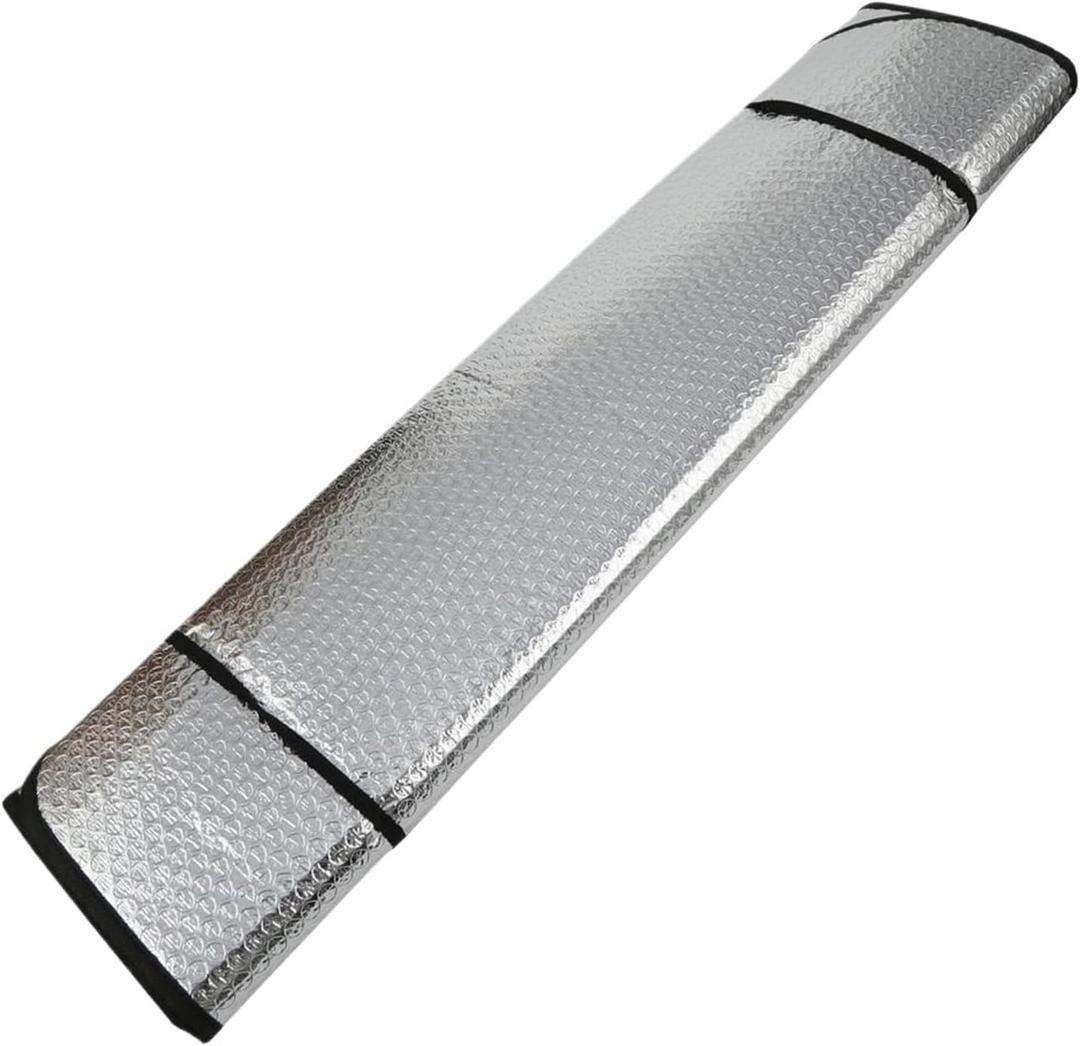 Folding Truck Sun Visor, Used for Windshield Shading and Protection Suction Cup Car Sun Visor, (GRAY)