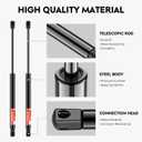 2 Pcs Front Hood Lift Supports Shocks Strut Gas Springs For 1999 - 2001 Acura TL,2001-2003 Acura CL