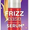 John Frieda Frizz Ease Original Hair Serum, Protecting Against Frizz, Heat, and Humidity While Adding Shine, Smooths Strands and Hydrates Parched Hair with Argan, Coconut, and Moringa Oil, 1.69 Oz