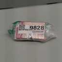 Glamnetic Press On Nails  Think Pink | Solid Opaque Light Pastel Pink Short Oval Fake Nails, Salon Quality | 15 Sizes  30 Nail Kit with Glue