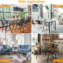 36Pcs Brown Silicone Chair Leg Floor Protectors,Floor Protectors for Chairs,Rubber Chair Leg Protectors for Hardwood Floors,Chair Leg Caps Chair Leg Covers for Wooden Floors(Brown, XSmall) (Universal XSmall(Fit 0.6"-1"))