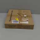 KIRKAS 10X Magnifying Glass with Light and Stand, 2-in-1 Stepless Dimmable LED Magnifying Lamp with Clamp, 3 Color Modes Lighted Magnifier Lens Swivel Arm Light for Reading, Craft, Close Works -White