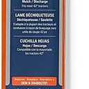 Husqvarna 42-Inch Mulching Lawn Mower Blades, Lawn Mower Parts Riding Mowers, Replacement for OEM Part No. 594892701, Orange, Pack of 2