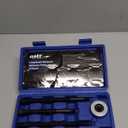 Orion Motor Tech Harmonic Balancer Installer Set, 5pc Long Reach Crank Pulley Underdrive Pulley Damper Installation Tool Kit with 4 Adapters & Nut Bearing