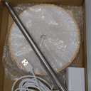 LBW Plant Grow Light,72 LEDs Full Spectrum Grow Lamp for Indoor Plants, Bamboo Plant Lights with 4/8/12H Timer, Height Adjustable, Ideal for Large Tall Plants, Bamboo