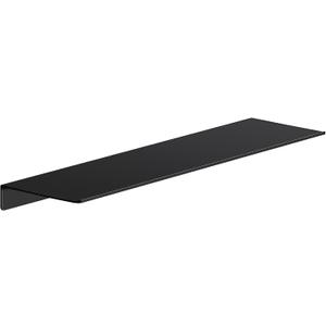 Danpoo Metal Wall Shelf, Black Floating Shelf, 20" Display Shelves for Wall Storage, Long Bathroom Shelf Wall Mounted