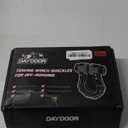 DAYDOOR D Ring Shackles with Snatch Block, 45,000Lbs Break Strength Towing Winch Shackle, 3/4" Heavy Duty Shackles with 7/8" Screw Pin for Off Road Vehicle Recovery(2 Pack, Black)