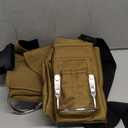 19 Pocket Tool Belts with Quick Release Buckle, Adjustable Utility Belt,Work Apron for Men and Women,for Garden,Electrician,Carpenter,Construction,Gifts(Khaki)