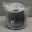 GiveBest Portable Electric Space Heater with Thermostat, 1500W/750W Safe and Quiet Ceramic Heater Fan, Heat Up 200 Square Feet for Office Room Desk Indoor Use, Silver