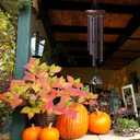 ZANIION Sympathy Memorial Gifts for Loss of Dad Wind Chimes 32", Bereavement Gift for Loss of Father, Windchimes in Memory of Dad Present, Condolence/Remembrance Present for Her/Him Wind Bell 32"