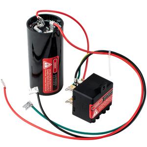BlueStars CSR-U2 Hard Start Capacitor Kit - Compatible for Air Conditioner 3 1/2 to 5 Ton Units