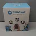 birdsnap TUC Bird Feeder with Camera 2K HD, Solar Panel 32GB Card 4-in-1 Perch, 160View Auto Detect & Notify AI Identify Video Bird Camera Wireless Outdoors Ideal Gift for Birds Lover (Blue)