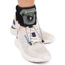 Adjustable Drop Foot Brace with Rotary Knob AFO Ankle Foot Orthosis for Dorsiflexion Support Foot Drop Prevention Foot Drop Brace for Walking Shoe Eyelet Hook Attachment (1 Pack)