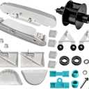 AXV417WHP Pool Cleaner Pod Swing Kit and AXV621DAT A-Frame/Turbine Kit, Fit for Hayward, Navigator, Arneson, Pool Vac Plus, Pool Vac Ultra Pool Cleaner