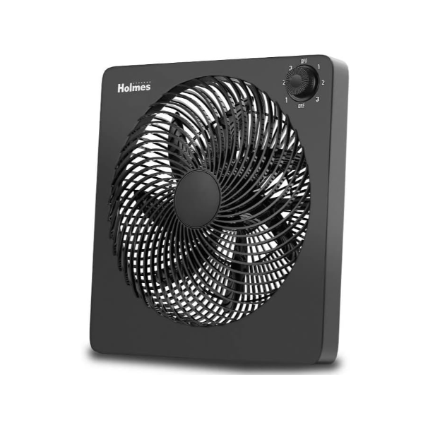 Holmes Battery & AC Powered Fan 10" Blade 78hrs on Battery with Head Tilt (2140549)