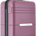 Travelers Club 22" Richmond Spinner Carry-On Luggage, Damson