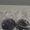 X AUTOHAUX 2 Pcs Black Rear Upper Suspension Coil Spring Insulator No.52691SNAA01 for Honda Civic 2006-2011