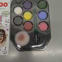 Snazaroo Face Paint Set, Rainbow, 8 Colors with Accessories - Complete Face Painting Kit, Safe Water-Based Formula for Halloween, Birthday Parties, Theater