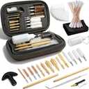 Gun Cleaning Kit Universal Handgun Cleaning Kit 25 in 1 Pistol Cleaning Kit for .22/.223/5.56mm. 357/.38/9mm .10mm .40 .45 Caliber Gun Brush Tools Gun Accessories
