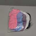 Bamboo Viscose Diabetic Socks for Women, 6 Pairs Non Binding Wide Top, Seamless Loose Cushion Socks for Swollen Feet (Medium, Multicolor)