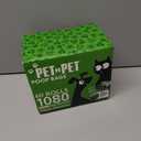 Pet N Pet 1080 Counts Orange Poop Bags for Dogs, 41% Plant Based & 59% PE Extra Thick Dog Poop Bags Rolls, 9" x 13", Unscented Pet Waste Bag