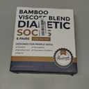 Pembrook Diabetic Socks for Women - 6 Pairs Cable Knit Viscose Bamboo Socks Woman, Non-Binding Top, Moisture-Wicking (Medium, Steel Gray/Light Brown/Brown/Dark Gray/Gray/Navy - 6 Pairs)