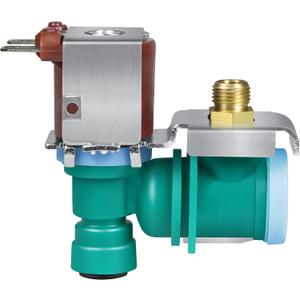 W10238100 WPW10238100 W10498992 Refrigerator Water Inlet Valve, Compatible with Whirlpool Kitchen-Aid Kenmore May-tag Ikea Refrigerator, Replacement for W11451511 AP6017532 IMV-8100 K-77473 S-86-QC N