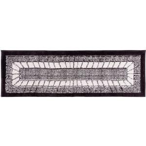 Better Trends Radiance Collection 20" x 60" Runner Kitchen Rug in Brown
