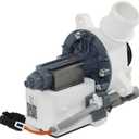 ClimaTek Upgraded Washer Drain Pump for General Electric GE WH23X28418