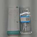 White-Upgraded 3 in 2 USB C Cable for Watch Charger Phone Charger USB C Multi Fast Charging Cable Compatible with Watch Ultra/SE/10/9/8/7/6/5/4/3/2/1 & Phone 16/15/14/Galaxy S23-4FT