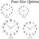 Roymnie Wall Clock 14 Inch, Modern Wall Clocks Battery Operated, Silent Non Ticking Clock Decorative for Living Room, Office, Home, School (White)