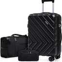 Luggage Sets 3 Piece,Suitcases with Wheels,Carry On Luggage Set 22x14x9 Airline Approved,Hardshell Luggage Sets With TSA Lock,20 Inch Carry On Suitcase 
