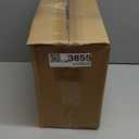 LUXEMOTO Windshield for Kawasaki Ninja ZX6R 2025, Dark Tinted Motorcycle Windscreen Wind Shield Air Deflector for Kawasaki Ninja ZX-6R ZX6R ZX636 ABS 2024-2025 Accessories