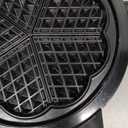 Mueller Heart 5 Waffle Maker, Waffle Iron, Adjustable Browning Control & Nonstick, Cool Touch Handle, Easy to Clean, Small Kitchen Appliances