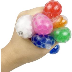 QINGQIU 4 Pack Christmas Big Squeeze Balls