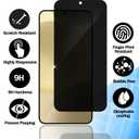 2 x RKINC Screen Protector [3-Pack] for Google Pixel 8, Privacy Tempered Glass Film Screen Protector, [Anti Spy][Anti-Scratch][Bubble-Free]