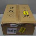 Ohniyou Ceiling Fans with Lights, 52'' Low Profile Ceiling Fan with Light and Remote/APP Control, Modern Flush Mount Ceiling Fan for Indoor Bedroom Living Room, Dimmable, Qiuet DC Motor, Black