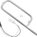 Grill Burner and Ignitor Replacement for Weber Traveler Portable Gas Grill 9010001 9013001 9020001 9030001 Gas Grill Models, Stainless Steel Burner Tube with Ignitor Kit Replacement Part