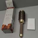 AIMIKE Round Brush for Blow Out, Medium Round Hair Brush Nano Thermal Ceramic & Ionic Tech, for Blow Drying & Styling, Curling and Shine - 2.9 inch Barrel w/Boar Bristles