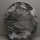 2 Pcs 24 x 29 Inch Restaurant Serving Trays Black PP Plastic Non Slip Rubber Lined Large Oval Tray for Kitchen Dining Room Cafeterias Fast Food Service