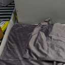 UPOPO Dark Grey Velvet Throw Pillow Covers Square Soft Solid Color Decorative Cushion Case Pillowcase Set for Sofa Living Room Car 2 Pieces 20" x 20"