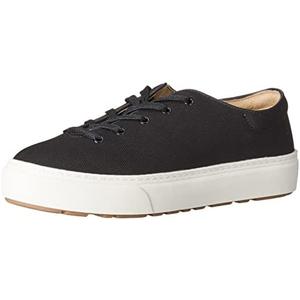 Amazon Essentials Women's Comfortable Lace Up Sneakers, Black, 7