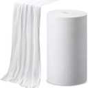 1 Roll Grade 10 Cheese Cloth for Straining 70 Yard 100% Unbleached Cotton Fabric Reusable Cheese Cloth Bulk Cheesecloth Table Runner for Cooking, Wedding Decor, Straining, White