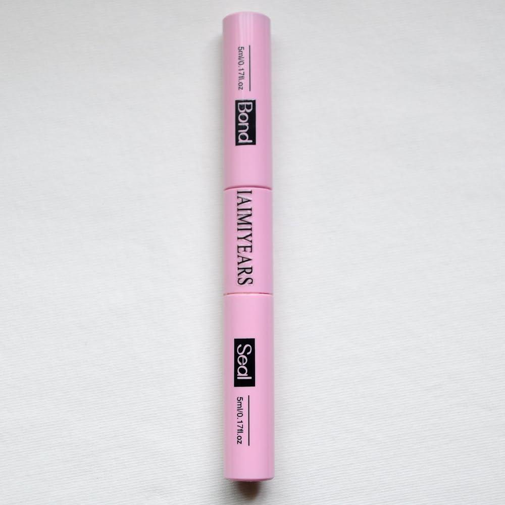 Adhesives for affixing False Eyelashes Lash Bond and Seal Waterproof 10ml Lash Cluster Glue for Eyelash Clusters Long Lasting