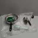 Stainless Steel Food Mill With 3 Milling Discs,Ergonomic design Rotary hand crank Food Mills For Tomato Sauce,Potatoes,Jams,canning, Dishwasher Safe,Includes Multifunctional Spoon,Blue D