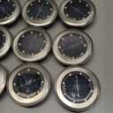 Mini Solar Ground Lights, 12 Pack Solar Powered Pathway Lights, Waterproof Outdoor Light for Garden, Driveway, Walkway, Backyard, Patio (Cool White)